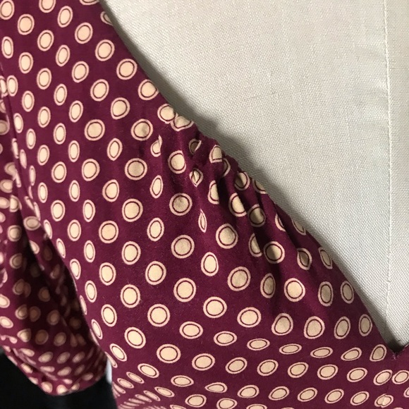 Trashy Diva wine dot Lizzie dress size 8 - Picture 3 of 12